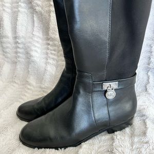 Black Leather Boots